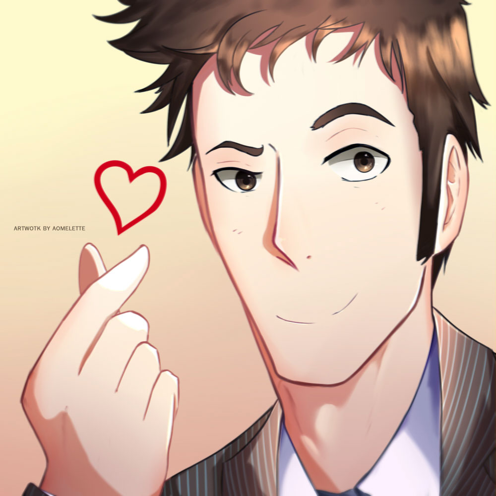 Tenth Doctor - Mini Heart