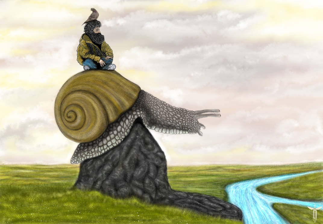 Snail Rider by kidsant on DeviantArt