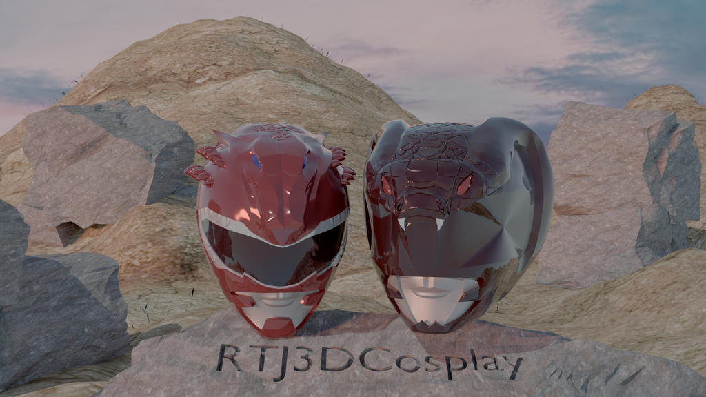 custom power ranger helmet 3d models by rtj3000 on DeviantArt