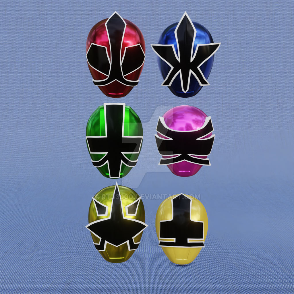 33 samurai RANGERS by rtj3000 on DeviantArt