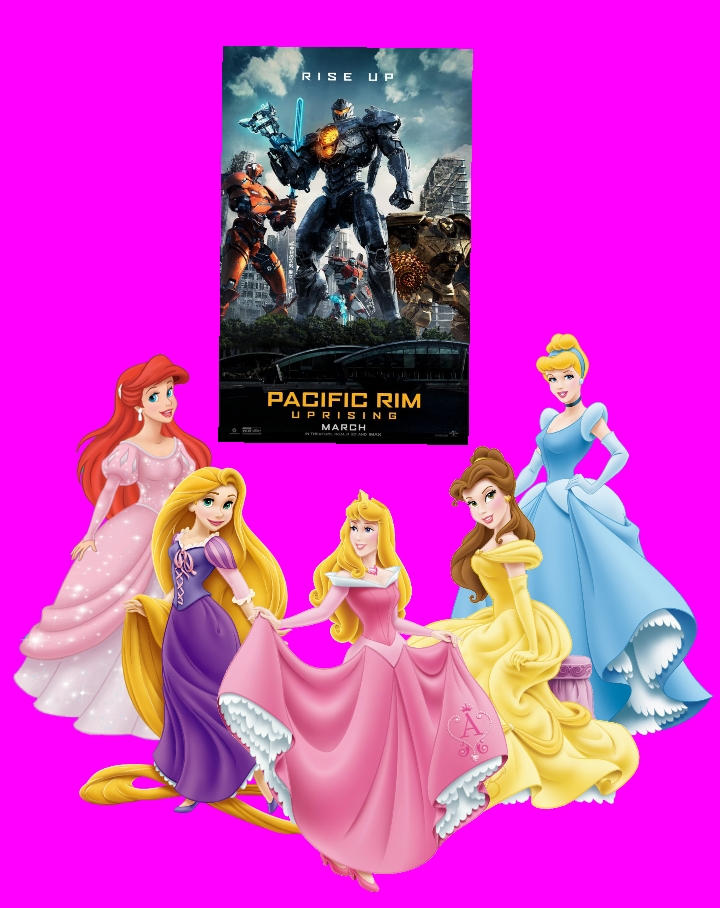 Disney Style Pacific Rim The Disney Princesses watch Pacific Rim by CarlosUriel13 on DeviantArt