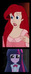 Ariel see Twilight Sparkle is sad by CarlosUriel13