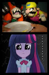 Twilight Sparkle see Tiny eat Burrito from Wario by CarlosUriel13