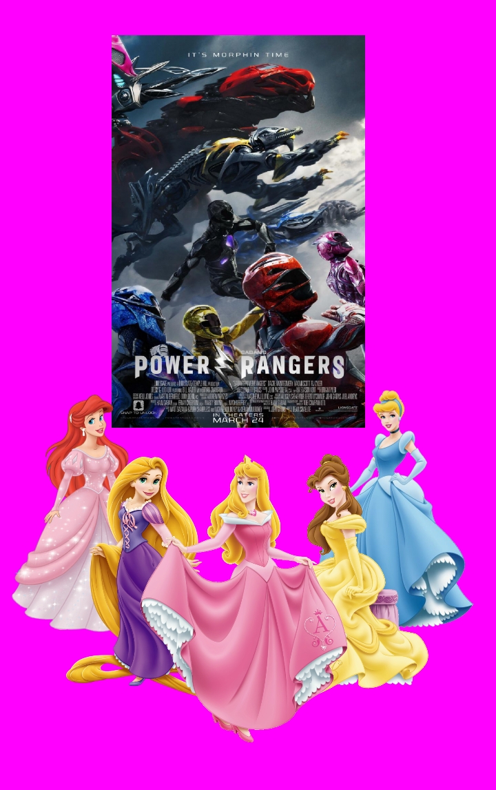 The Disney Princesses watch Power Rangers by CarlosUriel13 on DeviantArt