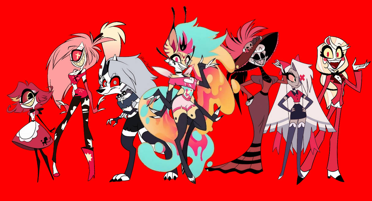 The Hazbin Hotel Girls by CarlosUriel13 on DeviantArt