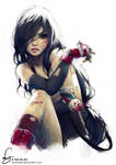 tifa lockhart. by vmbui