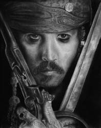 Jack Sparrow...Captain Jack Sparrow by Larien1121