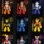 Mega Man 11 Weapon Get - All MM1 Weapons -