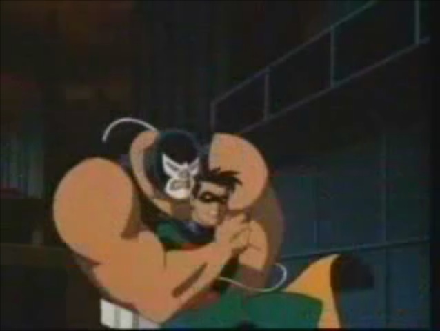 Bane bearhugs robin 1