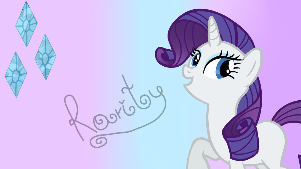 MLP. Rarity Wallpaper by Cotton--Candyy on DeviantArt