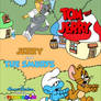 'Jerry and The Smurfs' poster