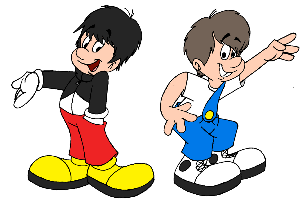 Human!Andy Panda and Oswald Rabbit by GrishamAnimation1 on DeviantArt