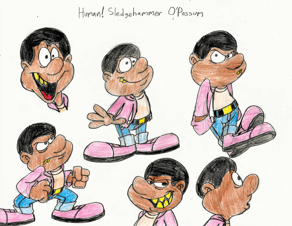 Human!Sledgehammer O' Possum by GrishamAnimation1 on DeviantArt
