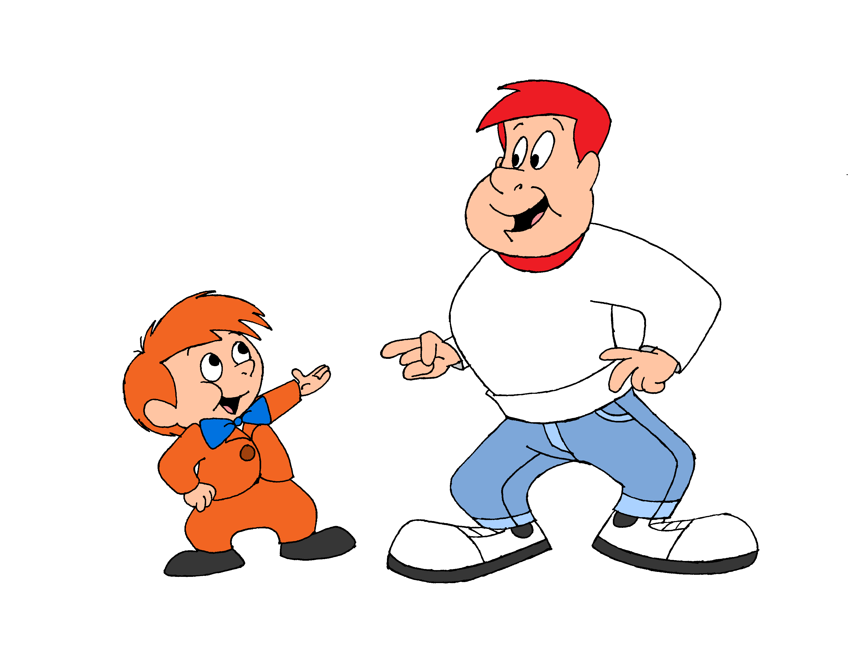 Ruff Reddy Human!Ruff and Reddy by GrishamAnimation1 on DeviantArt