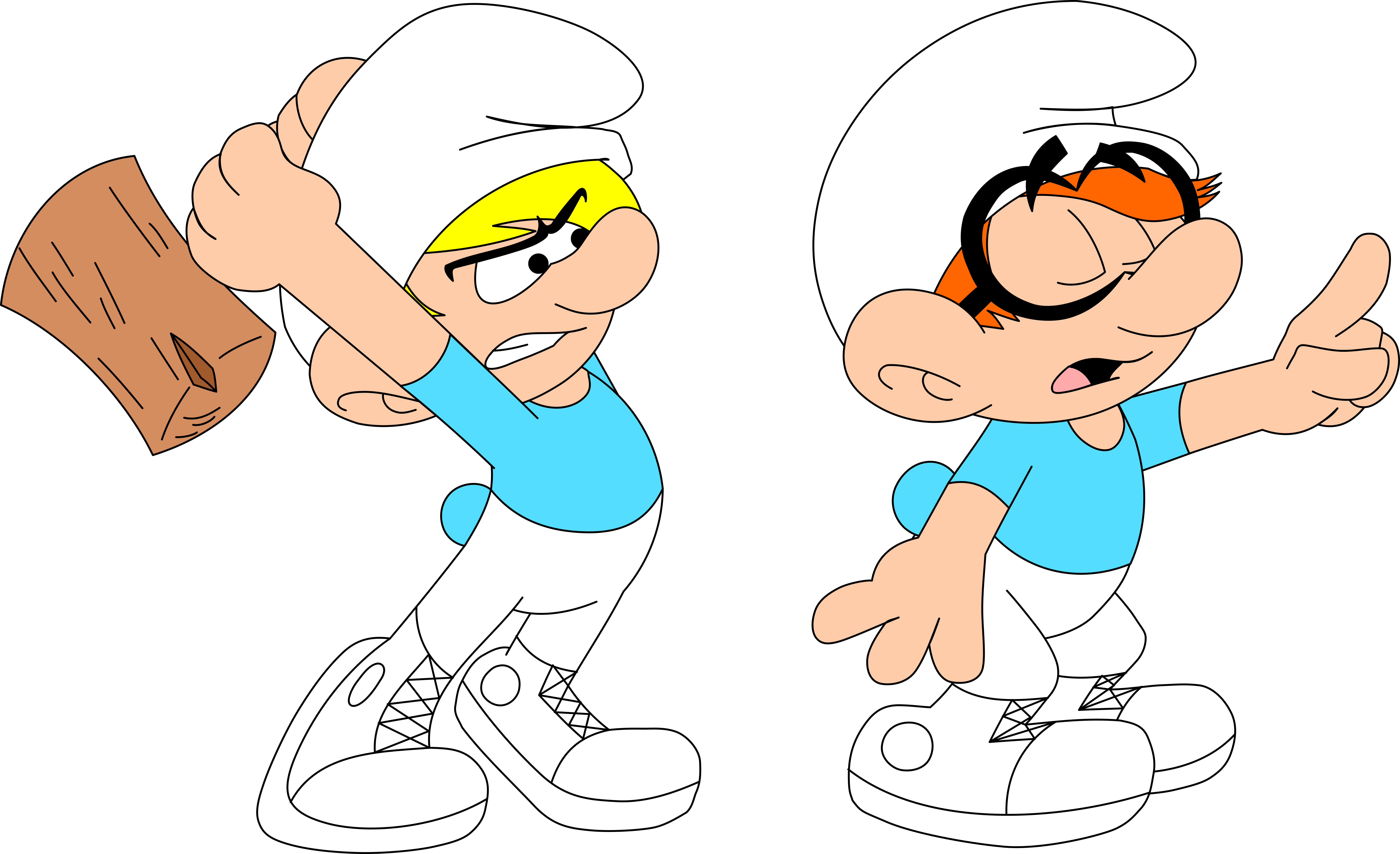 Brainy Smurf and Smurf cosplay by GrishamAnimation1 on DeviantArt Brainy Smurf and Smurf cosplay by GrishamAnimation1 on DeviantArt