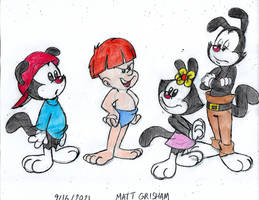 The Warners meet Francis X. Bushlad (color)