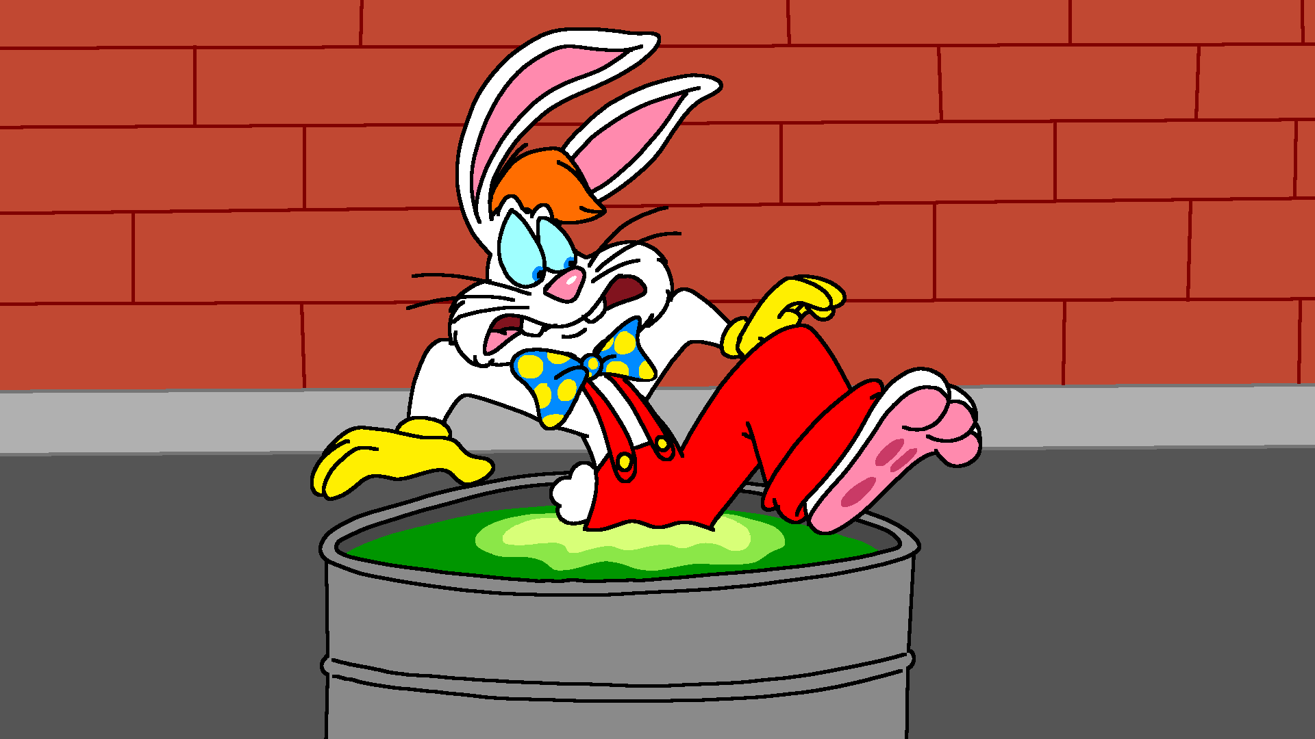 Roger Rabbit in Dip (commission) by GrishamAnimation1 on DeviantArt