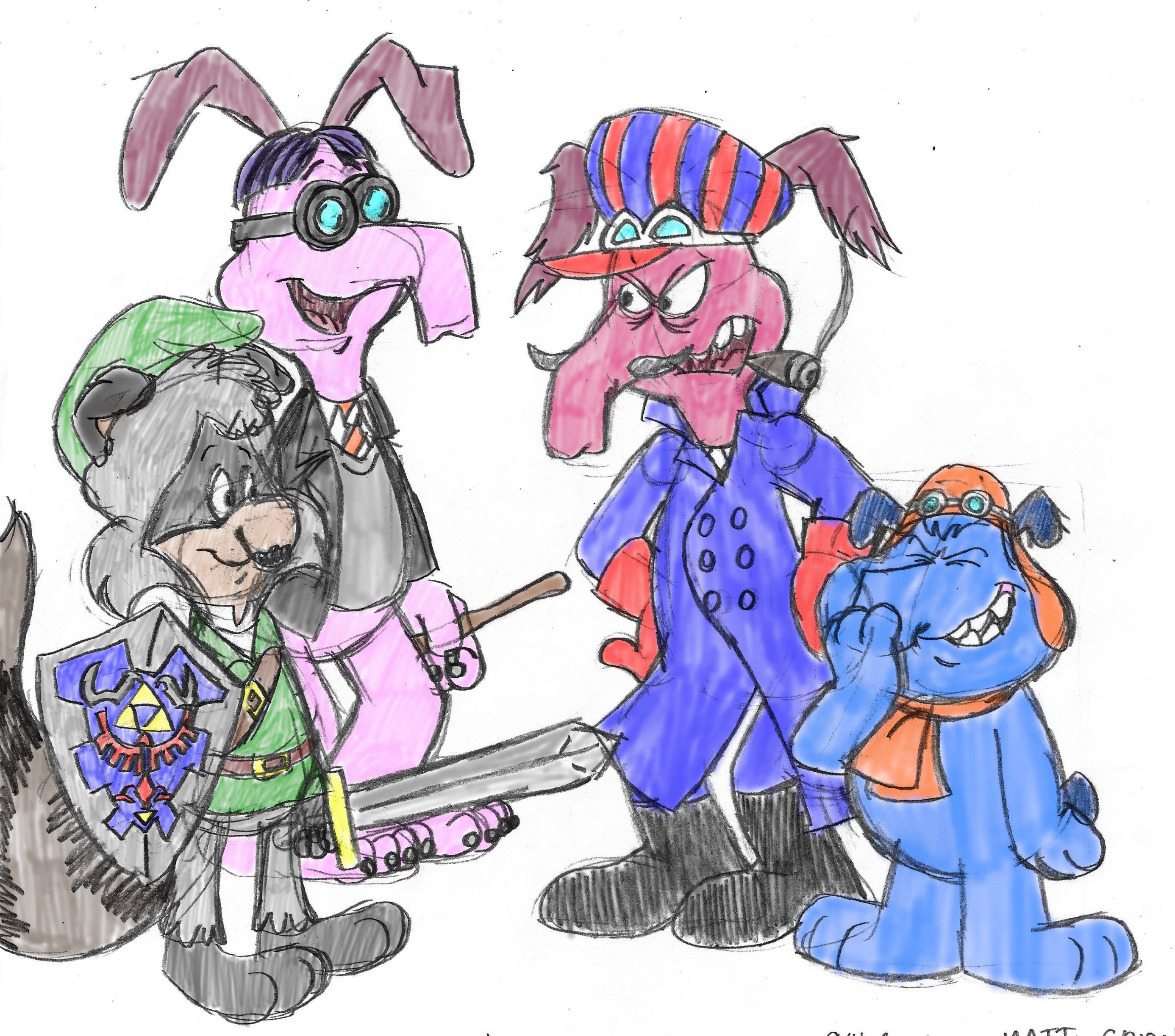 The Raccoons: Cosplay of 2022 by GrishamAnimation1 on DeviantArt
