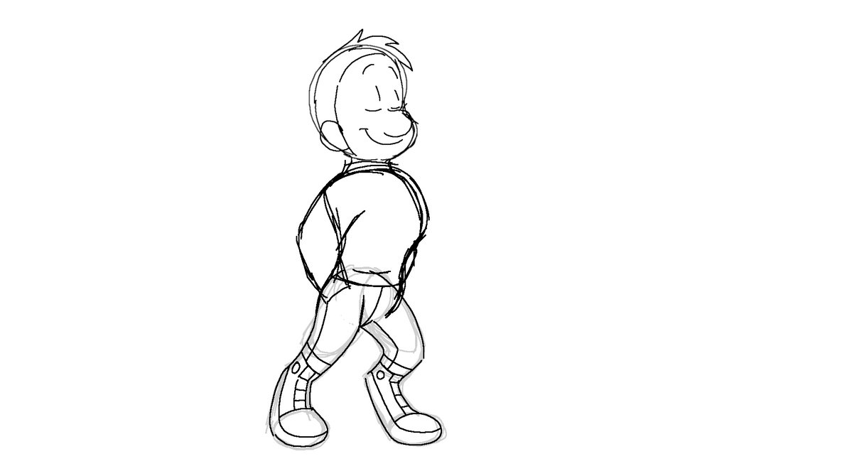 Human Digitigrade Leg animation test (rough) by GrishamAnimation1 on ...