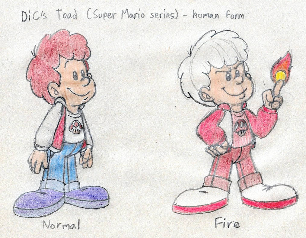 Super Mario: Human!Toad (DiC) by GrishamAnimation1 on DeviantArt