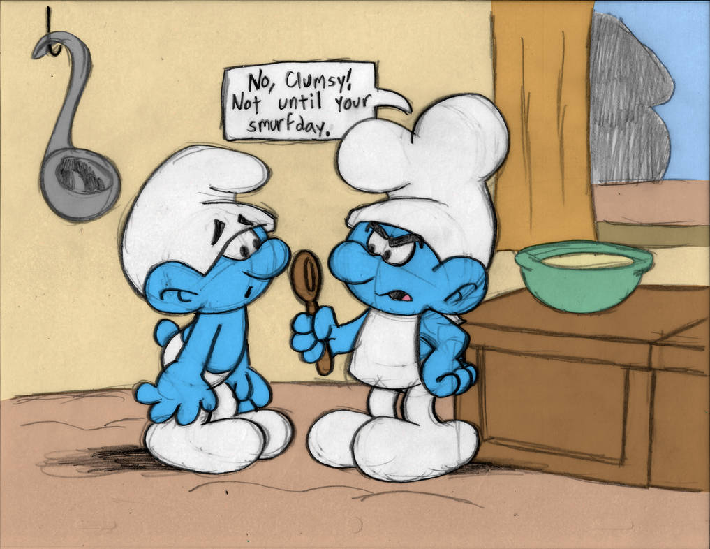 Clumsy Buffoon Smurfs: It's Not Clumsy's Smurfday Yet by GrishamAnimation1 on DeviantArt