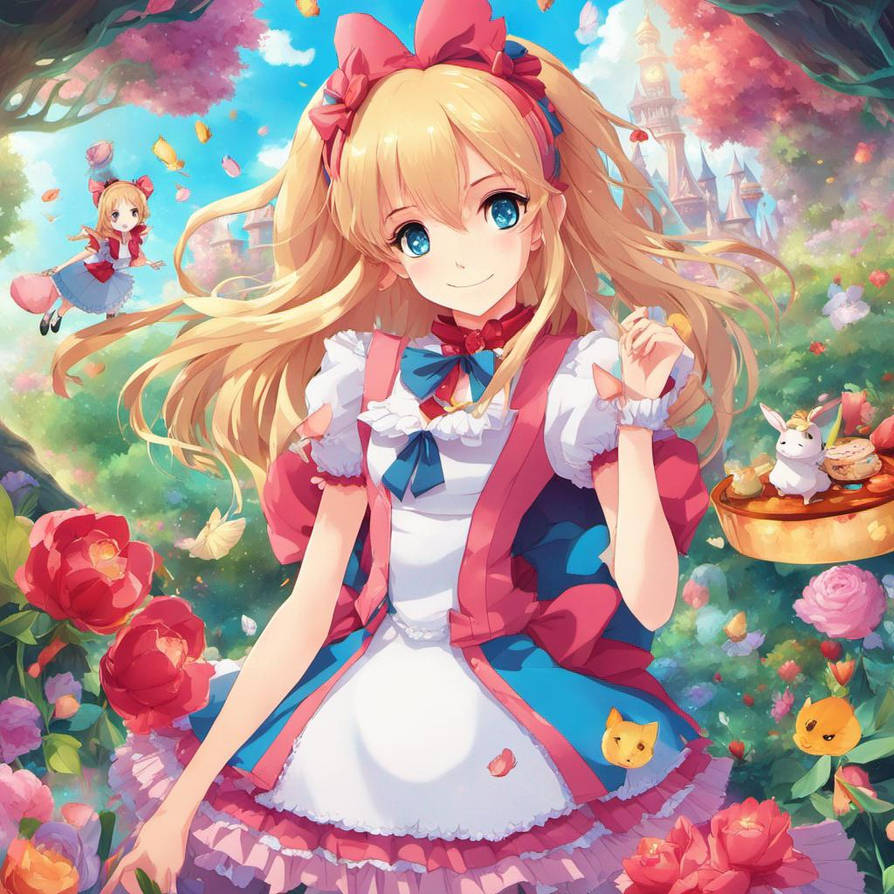 Alice in Wonderland concept