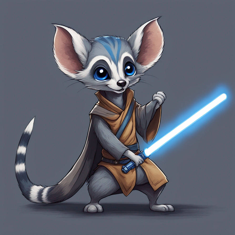 Deviantart Ringtail Ringtail Jedi by harvdog on DeviantArt