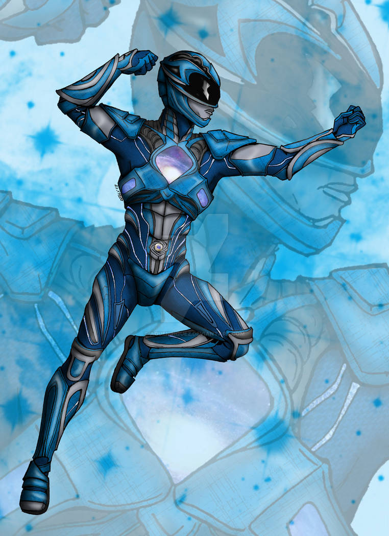 Blue Ranger !! by AguEnriquez on DeviantArt