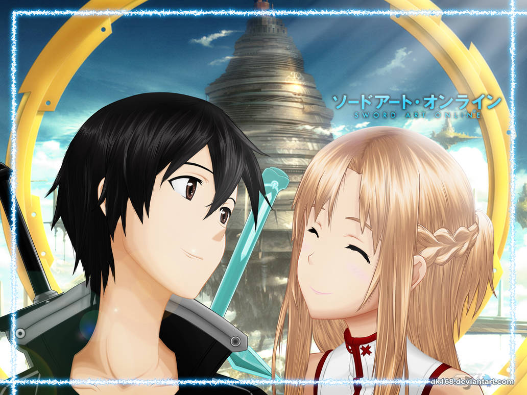 Sword Art Online, Kirito and Asuna