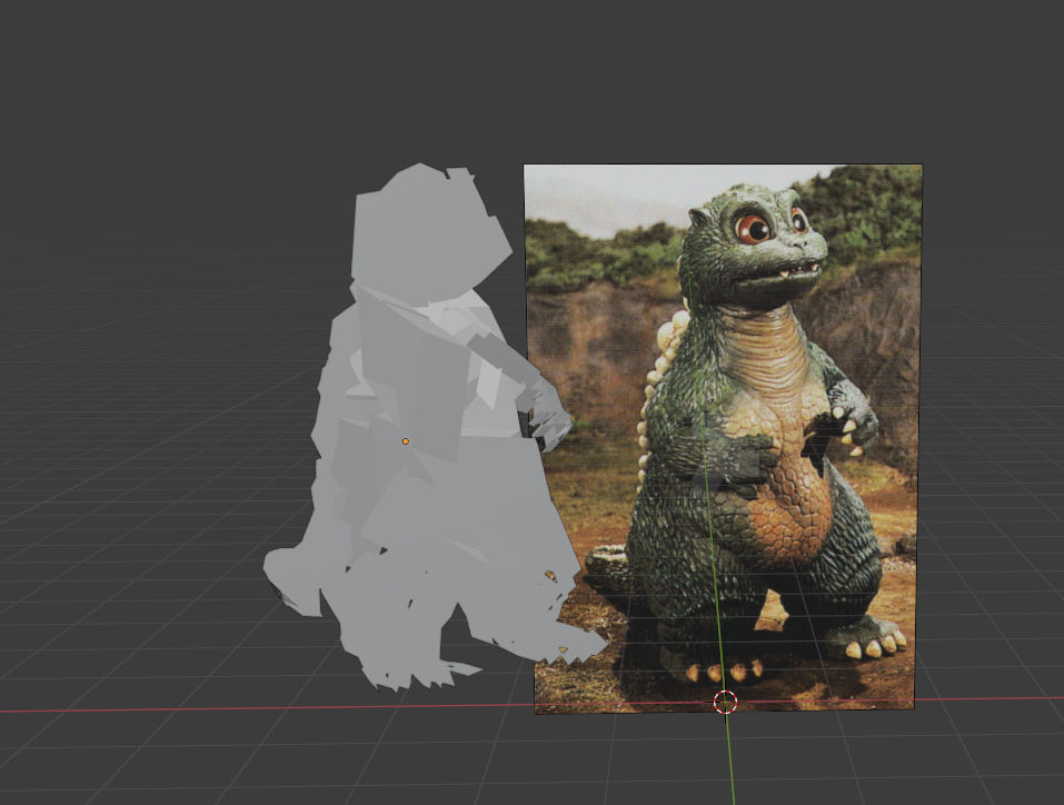 Small Godzilla Model Little godzilla v2 model preview by TimoStrawBerry21 on DeviantArt