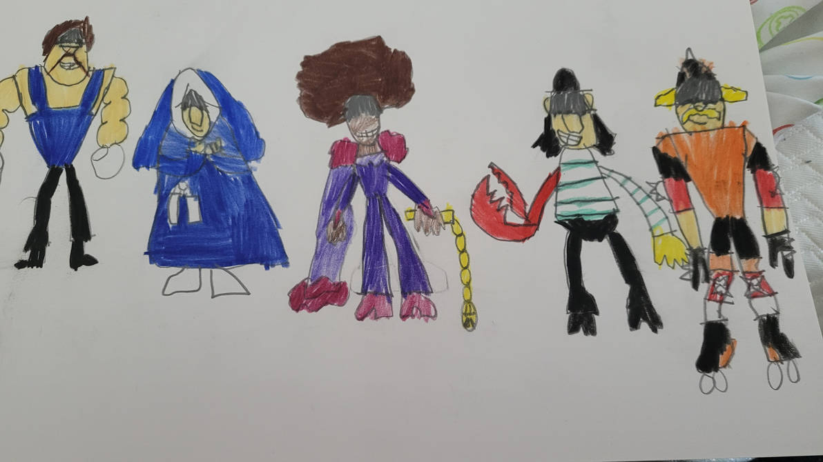The Vicious six by JoshuaCecil on DeviantArt The Vicious six by JoshuaCecil on DeviantArt