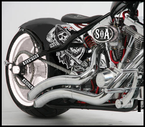 Sons of Anarchy Chopper Rear