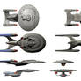 USS Enterprise D and USS Enterprise E