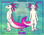 Xochi the Axolotl by ultravioletbat