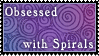 Spiral Obsession Stamp