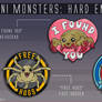 Mini Monsters: Hard Enamel Pin KS