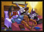 Chilling Out by ultravioletbat
