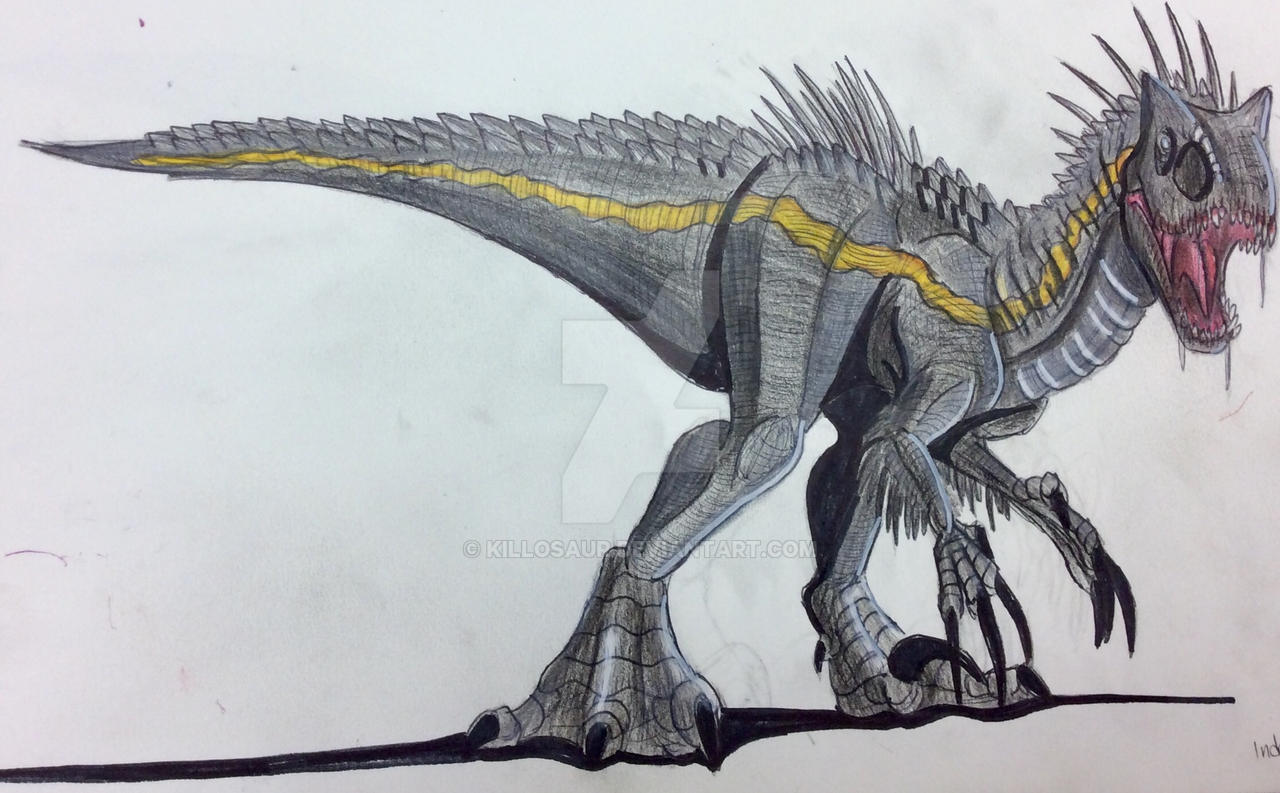 Indoraptor redraw by Killosaur on DeviantArt