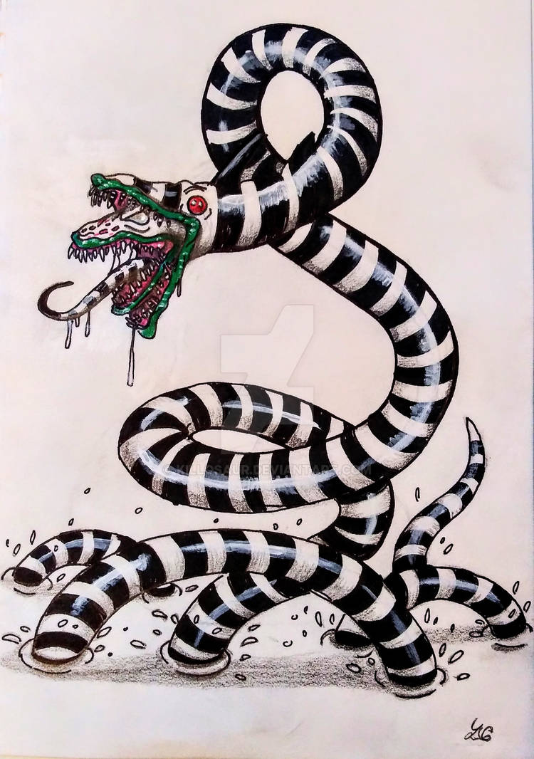 Beetlejuice,Sandworm by Killosaur on DeviantArt