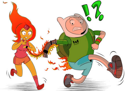 Finn x Flame princess: bound together