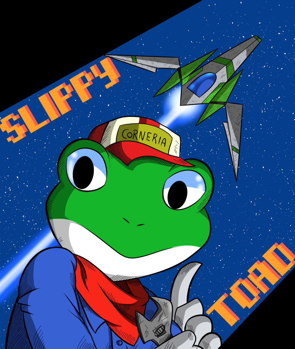 Star Fox: Slippy Toad by CronoCain on DeviantArt