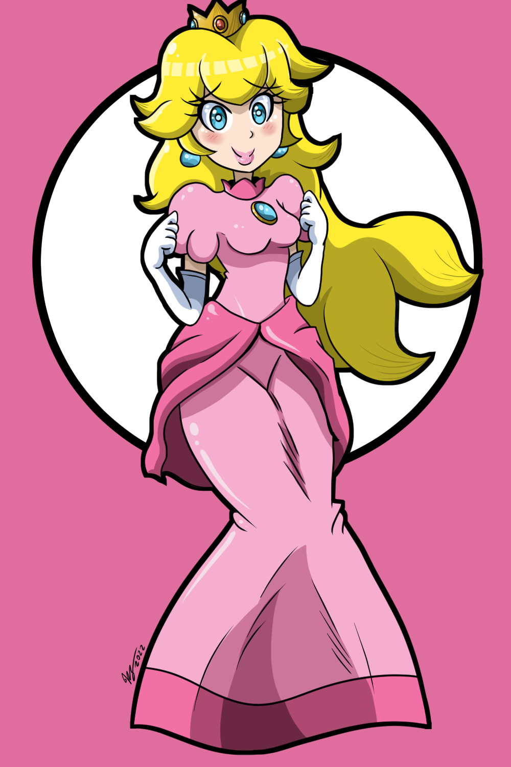 Princess Toadstool Peach By Cronocain On Deviantart 