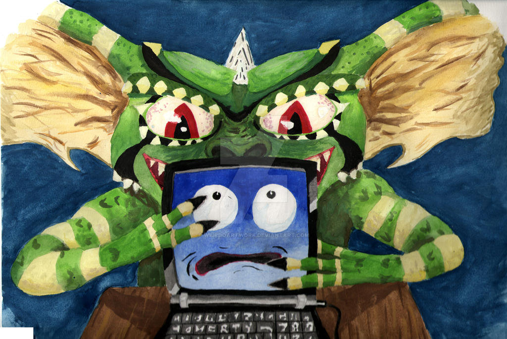 PC Gremlins by WeirdoArtwork on DeviantArt