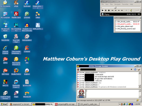 Windows Desktop for November by megamario07 on DeviantArt