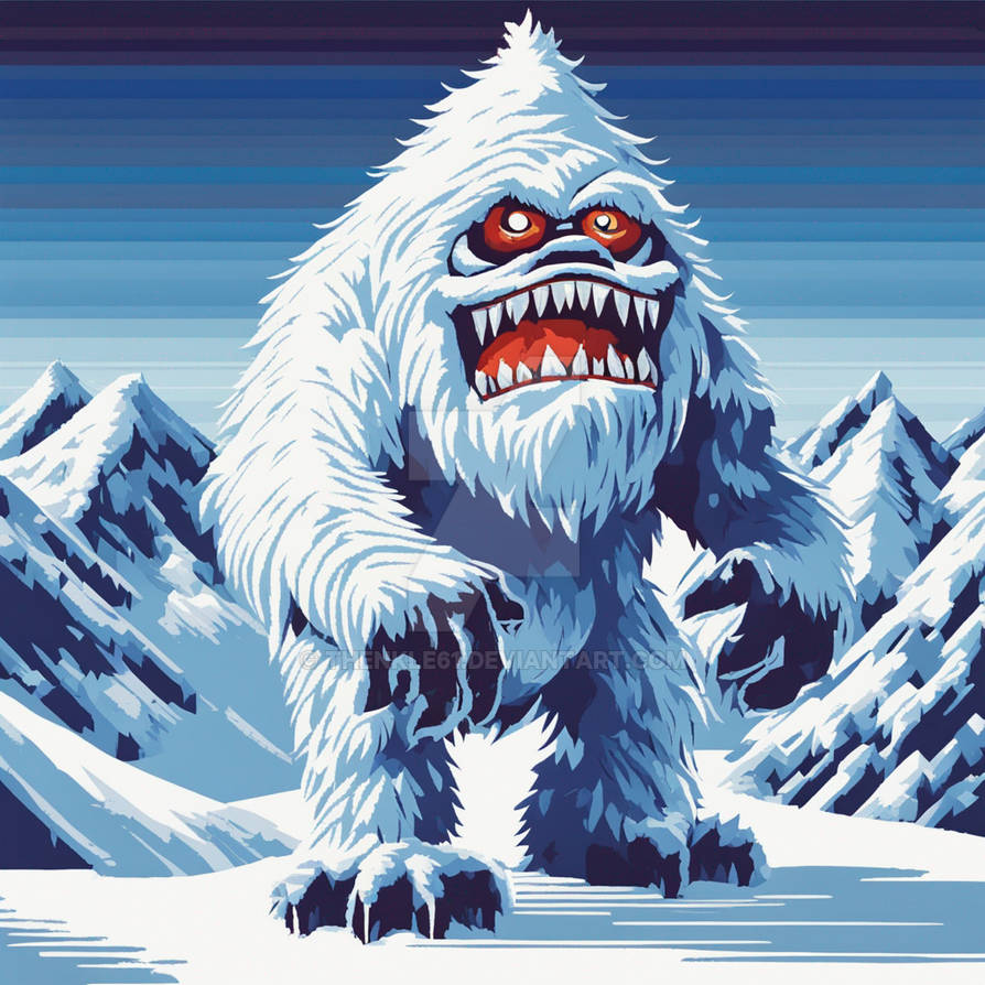 Snowb Monster The Abominable Snow Monster of the North, V6 by THenkle61 on DeviantArt
