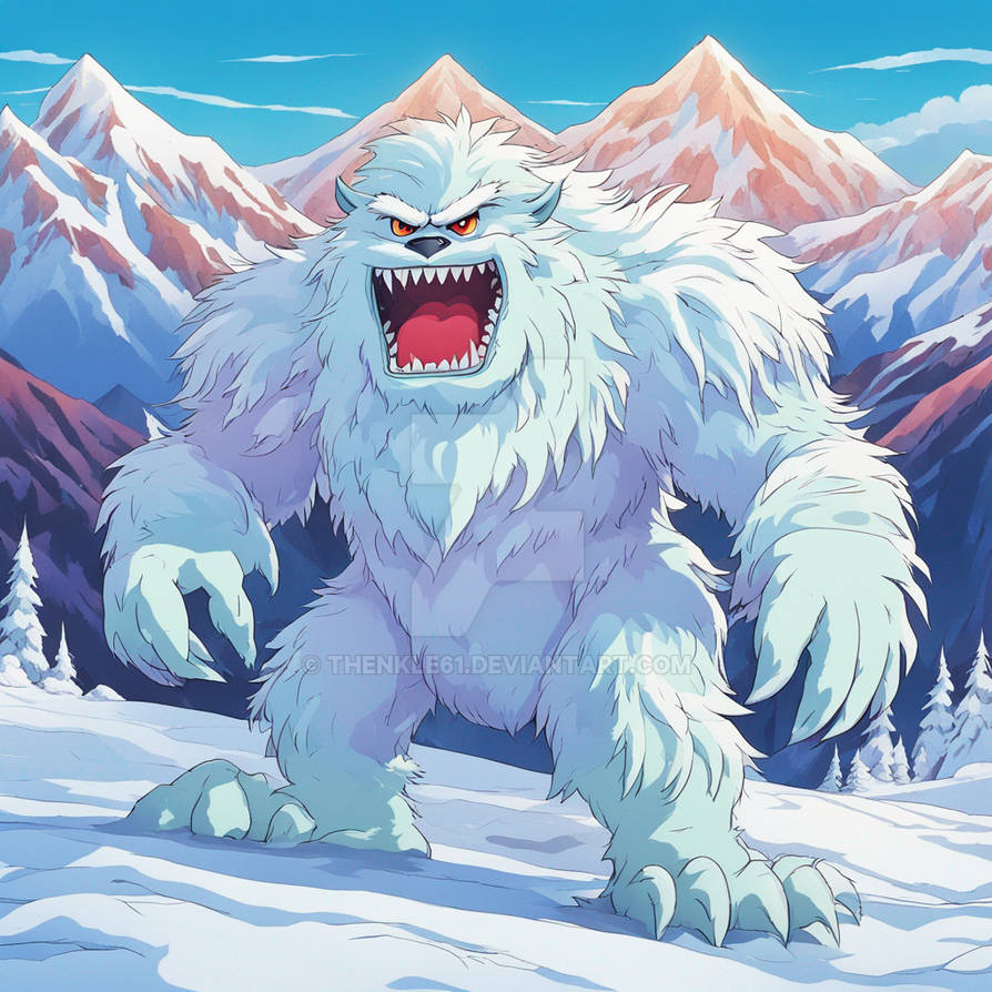 Snowb Monster The Abominable Snow Monster of the North, V5 by THenkle61 on DeviantArt