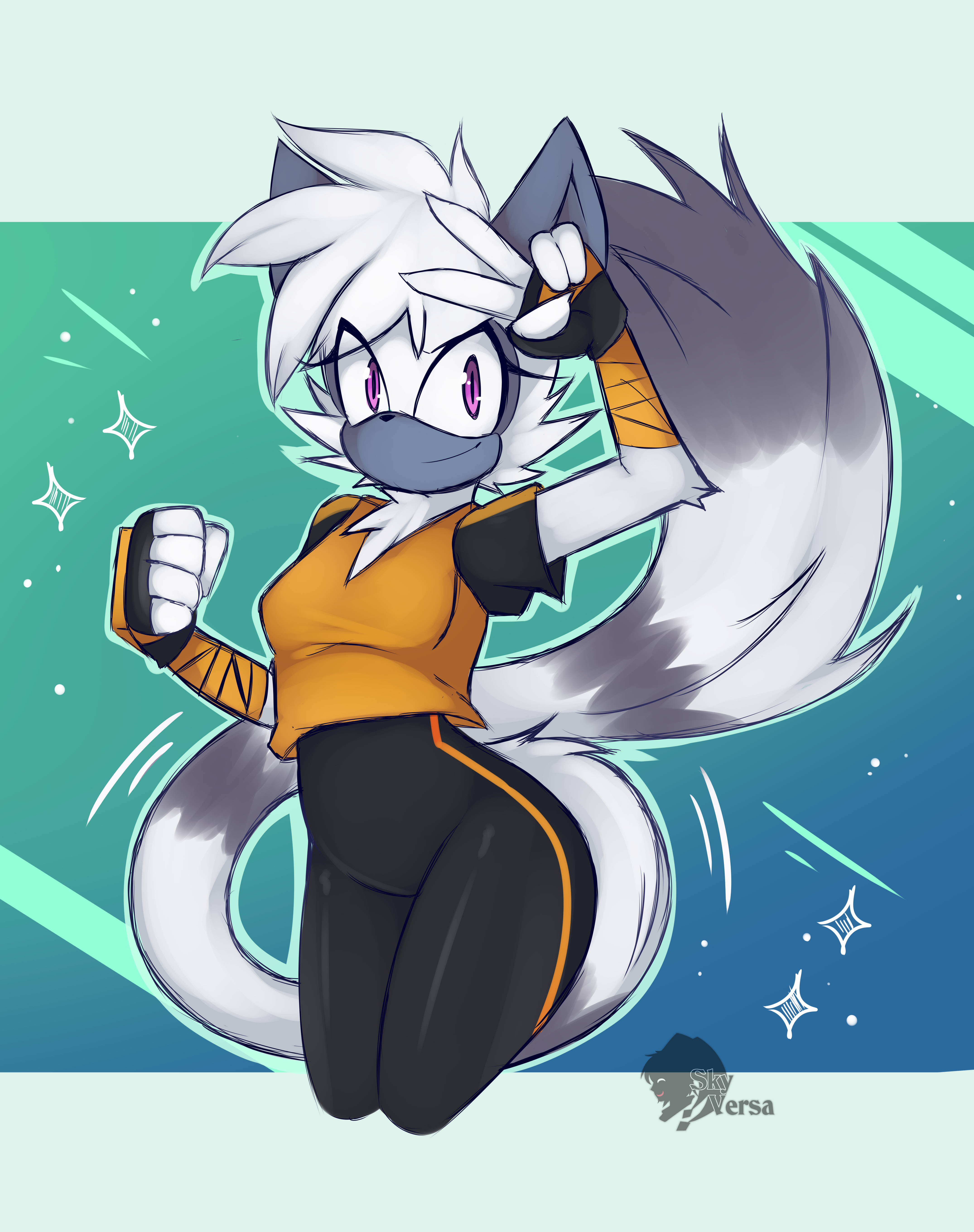 Tanfle Tangle the Lemur Fanart by SkyVersa on DeviantArt