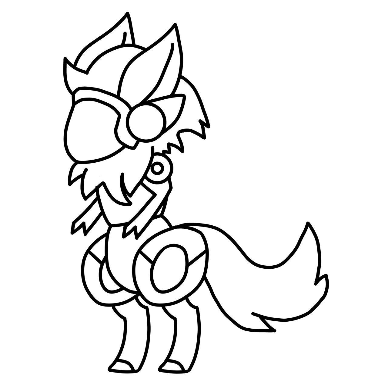 Free Protogen Base by thespookydooky on DeviantArt