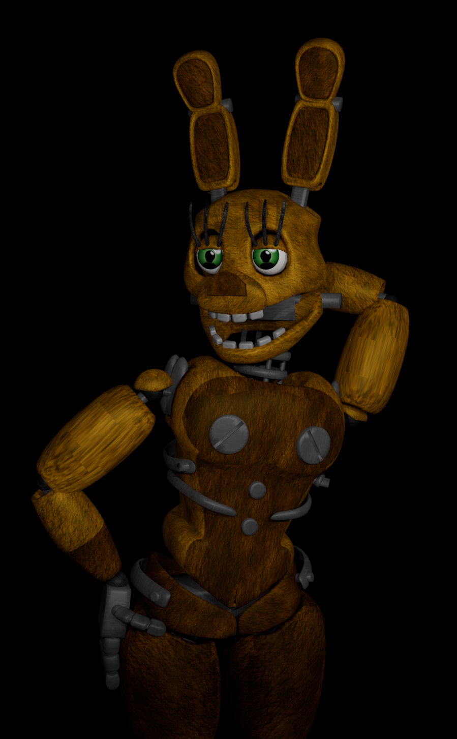 Invincible Spring Bonnie Spring Bonnie Pose by SGPDelta on DeviantArt