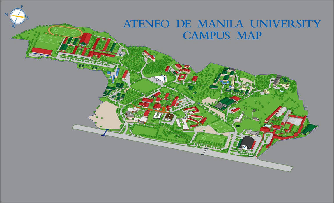 AdMU 3D Campus Map by jpaul on DeviantArt